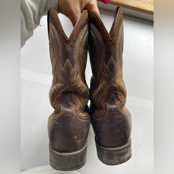 ARIAT Brown Oiled Rowdy Hybrid Rancher Western Boot Size 11EE (Wide) - Picture 5 of 7